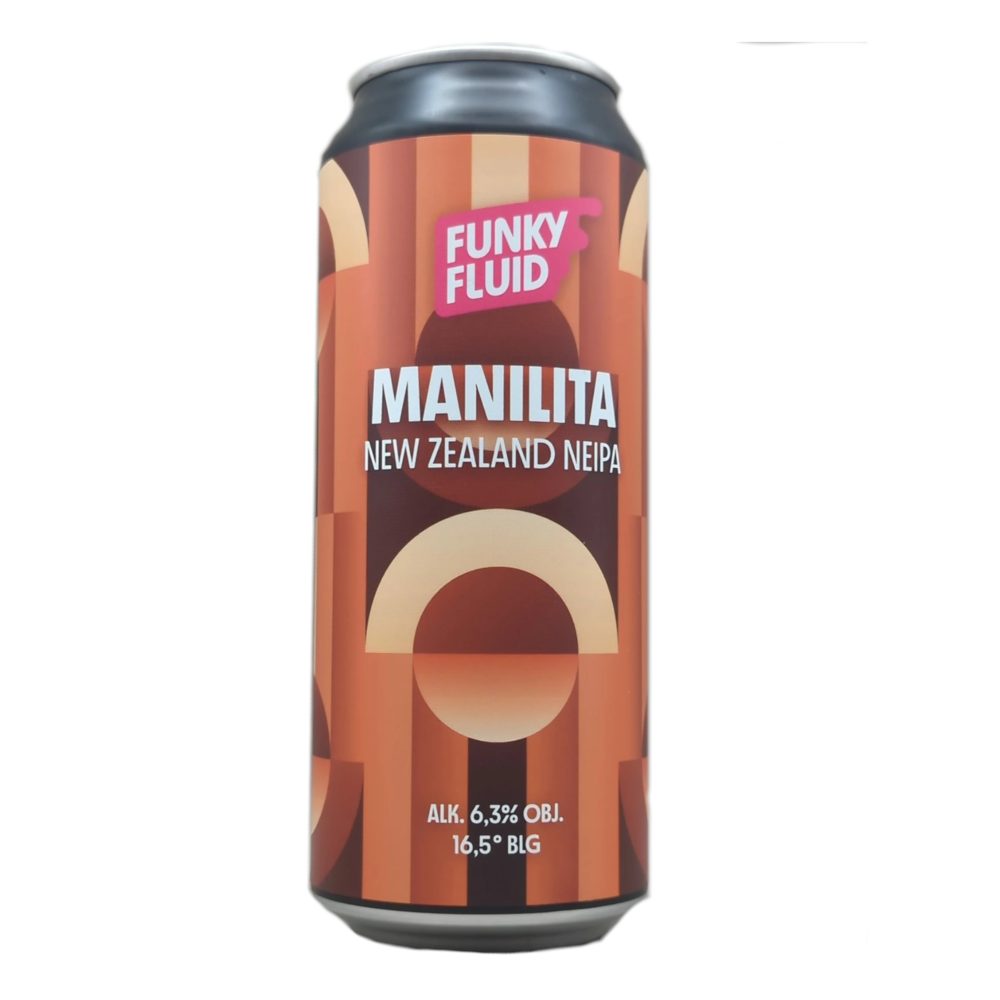 Funky Fluid Manilita New Zealand NEIPA 6,3% 500 ml puszka