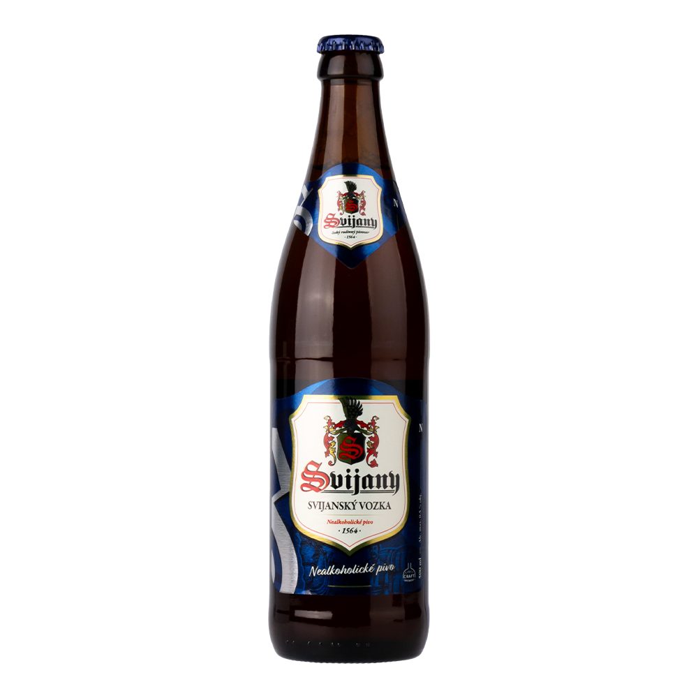 Piwo Svijany Vozka Nealko 0% 500 ml