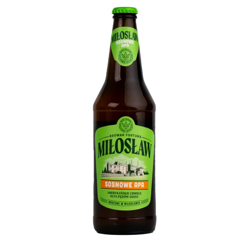 Piwo Miłosław Sosnowe APA 4,8% 500 ml