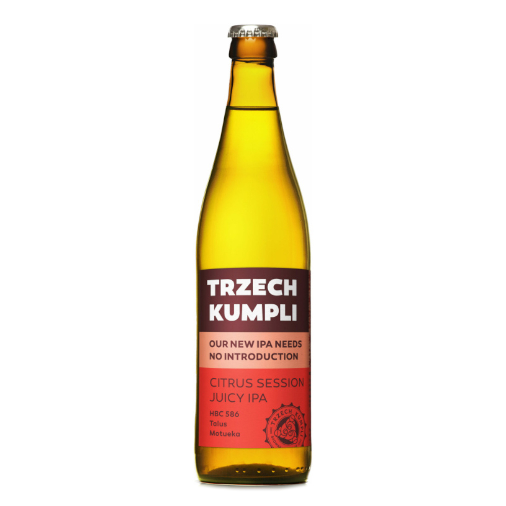 Piwo Trzech Kumpli Our New IPA Citrus Session Juicy Ipa 4,4% 500 ml